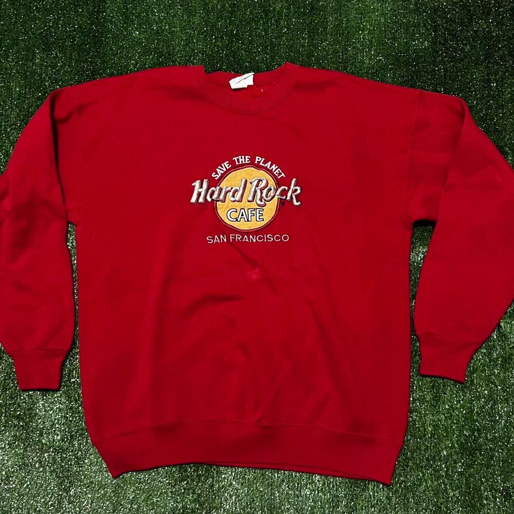 Hard-rock-cafe Women's Red Sweatshirt
